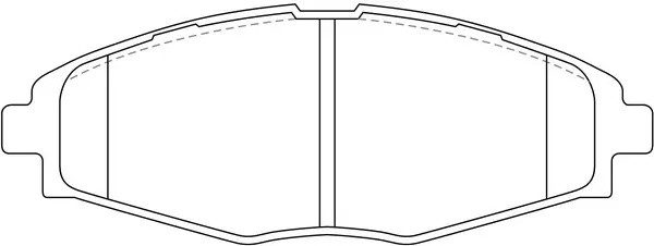 колодки дисковые передние!\ Daewoo Lanos/Matiz 0.8/1.4/1.5i 98> BP10390 SB NAGAMOCHI