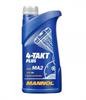 Масло моторное 4-х тактное MANNOL 7202 4-Takt Plus 10W-40 SL MA-2 полусинтетичес MN7202-1 MANNOL