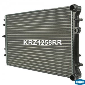 Радиатор VW Polo (01-09) охлаждения двигателя KRAUF KRZ1258RR KRAUF
