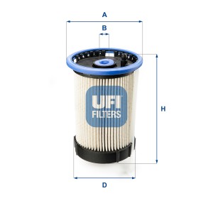Фильтр топливный дизельный 26.065.00 26.065.00 UFI