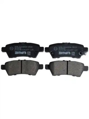 колодки дисковые задние! Nissan Pathfinder 2.5D 05> Z07395 ZENTPARTS
