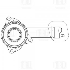 Муфта выкл. сцеп. Ford Transit (00-)/(06-) 2.0D/2.2TD (КПП VXT75/VMT6) (гидравл. CT 1073 TRIALLI
