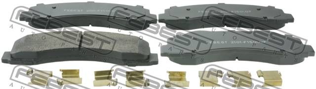 колодки дисковые передние!\ Ford Expedition 07-09 2101-F150V2F FEBEST