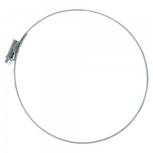 Хомут на патрубки AIRLINE червячный 120-140/9 мм (усиленный, W1 оцинк.) 1 шт. AHCG016 AIRLINE