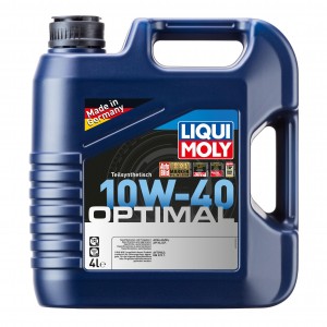 LIQUI MOLY OPTIMAL 10W40 4Л API SL/CF ACEA A3/B3 MB 229.1 ВАЗ и ГАЗ 3930 LIQUI MOLY