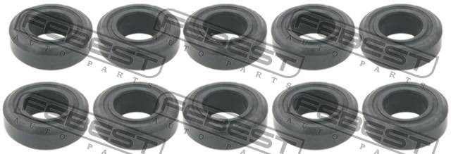 Кольцо уплотнительное форсунки впрыска топлива SUZUKI GRAND JB416 06-14 (компл-1 RINGFL-024-PCS10 FEBEST