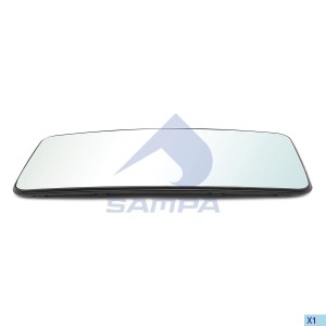 Стекло зеркала с подогрев. 24 V, MB A0018112033 206337 SAMPA