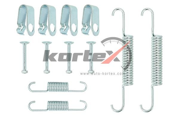 Ремкомплект барабанных колодок CHEVROLET CAPTIVA 06- (ручника) KBD017 KBD017 KORTEX