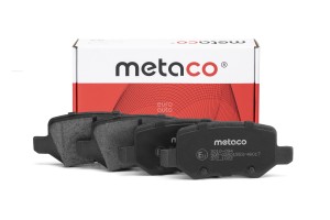 Колодки тормозные задние дисковые к-кт 3010094 METACO