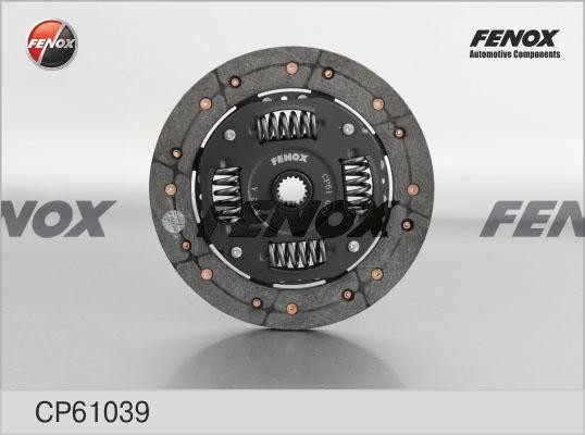 Диск сцепления Ford Fusion 1.4/1.25 02-, Ford Ka 96-08, Mazda 2 03-, 121 96- CP6 CP61039 FENOX