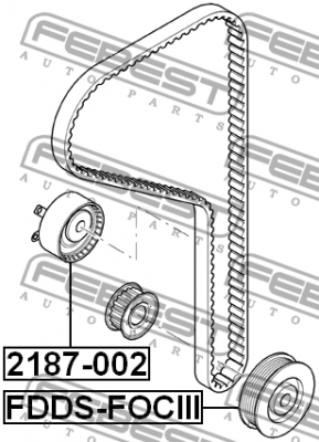 FORD FIESTA (2008>) FDDS-FOCIII FEBEST
