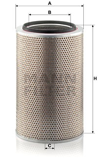 C301537 MANN MANN C301537 ВОЗДУШНЫЙ ФИЛЬТР C 30 1537 MANN FILTER