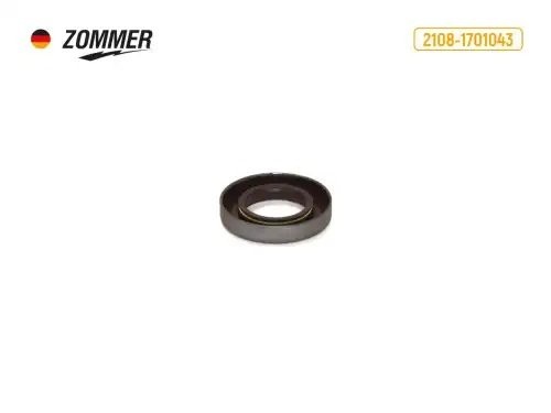 Сальник вала первичного КПП ВАЗ 2108 (красный) 25*45*8 Z21081701043 ZOMMER