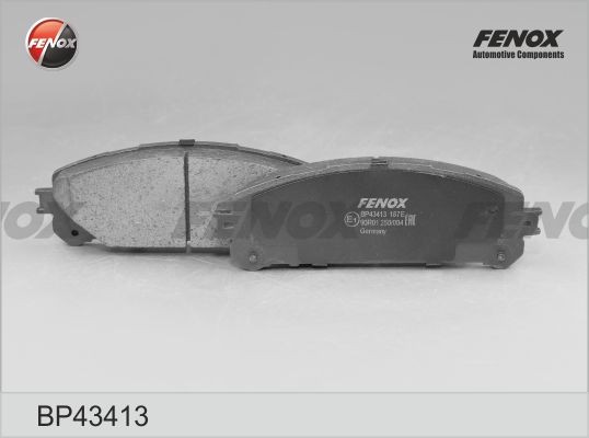 Колодки тормозные дисковые передние BP43413 FENOX