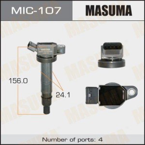 катушка зажигания!\ Toyota Avensis/Camry, Lexus IS 2.0-5.0i 00> MIC-107 MASUMA