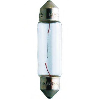 Лампа 24V C10W SV8.5-8 43мм PHILIPS 13866CP PHILIPS