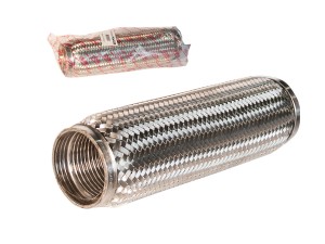 Гофра глушителя 76x320 в 3-ой оплетке interlock нержавеющая сталь GARDE G76320 GARDE