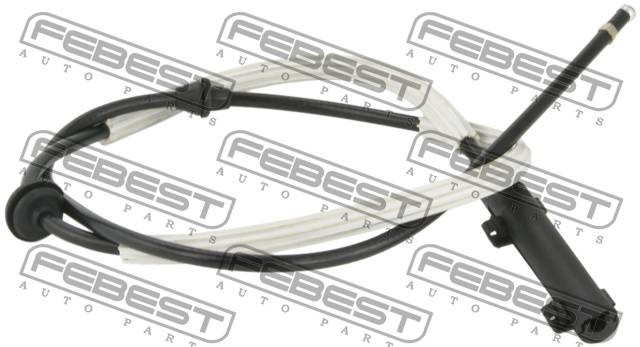Трос привода открывания замка капота VW TOUAREG 03-10 23101-TOURIR 23101TOURIR FEBEST