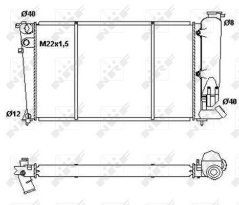 FORD MONDEO 1.6-2.0 16V РКПП 620x390 509528 NRF
