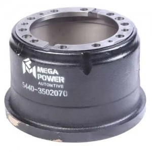 Барабан тормозной МАЗ-5440,АМАЗ задний MEGAPOWER 350-32-029 MEGA POWER