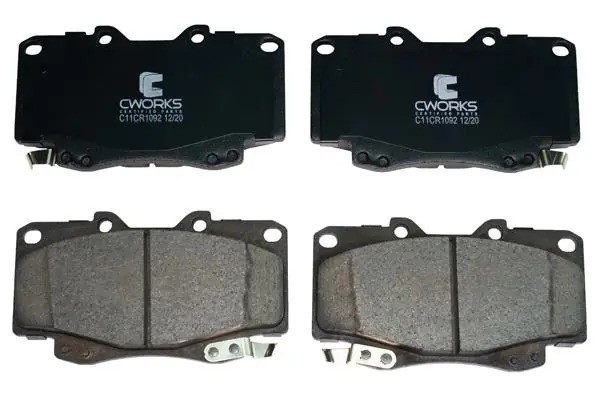 Тормозные колодки передние Low Metallic C11CR1092 C11CR1092 CWORKS