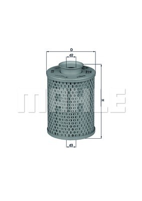 Фильтр ГУР HX5 MAHLE KNECHT