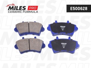 Колодки тормозные передние (Смесь CERAMIC серия PRO) NISSAN INTERSTAR/OPEL MOVAN E500628 MILES