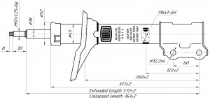Амортизатор AG08201 TRIALLI