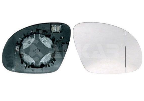 VW TIGUAN (2007-2011) Right, glass+holder, convex, heated 6432136 ALKAR