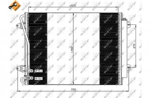 VW PASSAT CC (2008>) а/м с 2012 г.в. 35613 NRF
