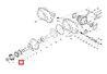 Фланец FAW J5 6х6 шестерни ведущей OE 2402065-A0E FAW