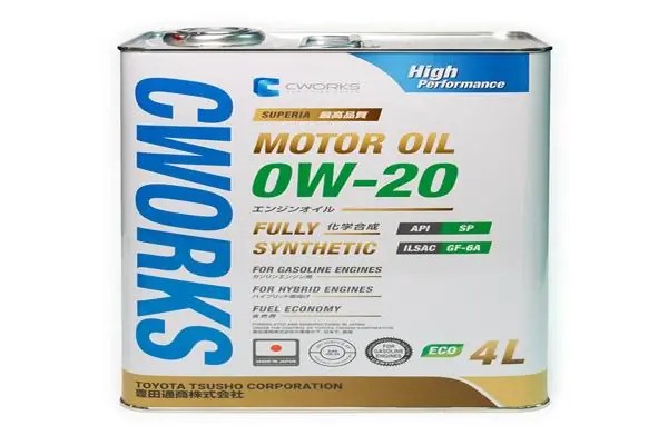 Масло моторное синтетическое Superia 0W20 SP, GF-6A 4л A11SR1004 CWORKS