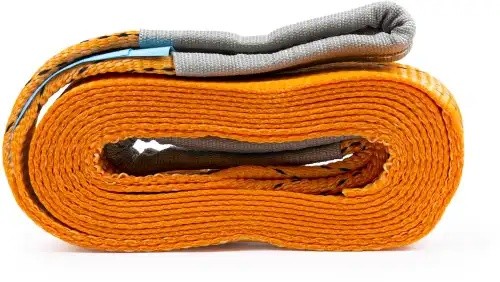 трос буксировочный! Лента VIP 5 т. 4 м, с петлями\UNIVERSAL BRX0080001 BRIX