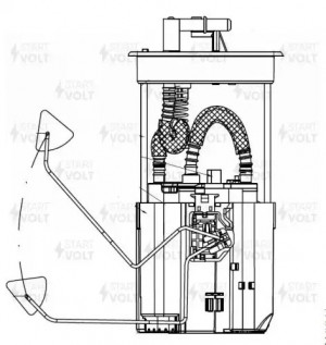 Модуль топливного насоса SFM 1406 START VOLT