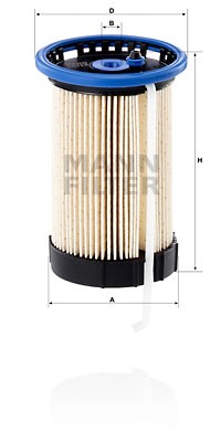 SKODA OCTAVIA (A7) (2013>) PU8014 MANN FILTER