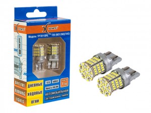 Лампа светодиодная 12V W21/5W W2.5x16q блистер (2шт.) XENITE 1009601 XENITE