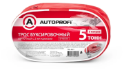 трос буксировочный! ленточный, с крюками, 5т, 5м, сумка\ TRL501 AUTOPROFI