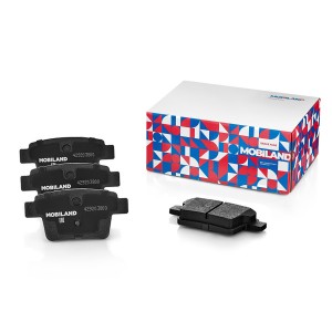 Колодки тормозные дисковые задние (4 шт.) с п/шум. пласт. для а/м FORD MONDEO II 429203800 MOBILAND
