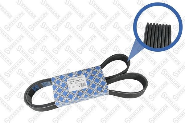 ремень! поликлиновой 8PK1400\DAF 08-01400-SX STELLOX