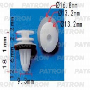 Пистон MERCEDES обивки двери PATRON P370246 PATRON