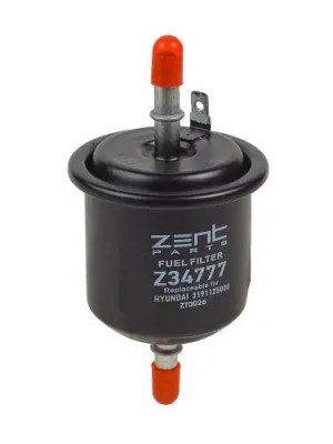 фильтр топливный! JAC S3 14>, BYD F3 05>, Hyundai Accent II 99> Z34777 ZENTPARTS
