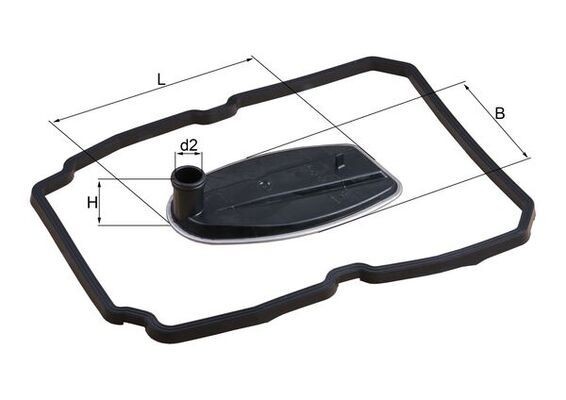 MB W140/W202/W210/W220 С ПРОКЛАДКОЙ HX81D MAHLE KNECHT