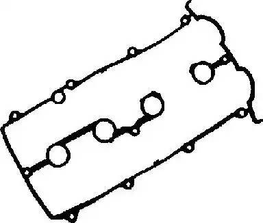 прокладка клапанной крышки!\ Mazda 626/MX-6 1.8/2.0 16V FP/FS DOHC 92-97 71-52861-00 VICTOR REINZ