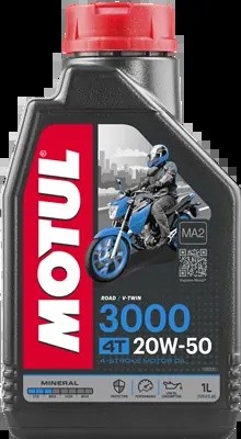 Масло моторное MOTUL 3000 4T 20W50 мин.1л 107318 MOTUL