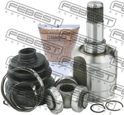 ШРУС ВНУТРЕННИЙ ЛЕВЫЙ 25X41X28 подходит для HYUNDAI ENTOURAGE 2006-2009 2211-SED 2211-SEDLH FEBEST