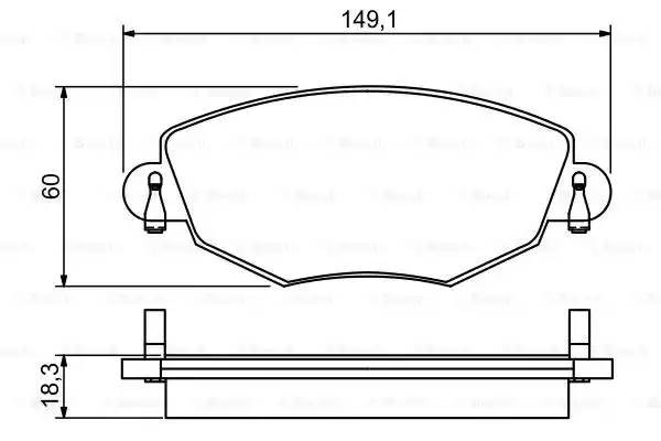 FORD MONDEO 11/00>/JAGUAR X-TYPE 0 986 495 230 BOSCH