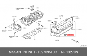 Прокладка 13270-95F0C 13270-95F0C NISSAN