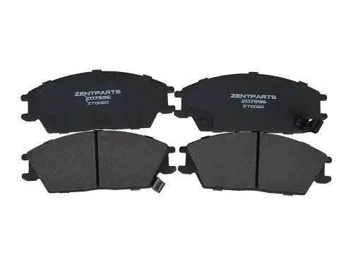 колодки дисковые передние! Hyundai Accent 1.3-1.5i/1.5CRDi 95>/Getz 1.1-1.5i/1.5 Z07596 ZENTPARTS