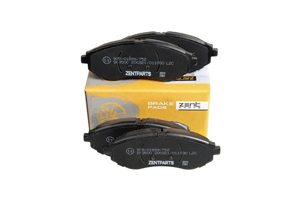 колодки дисковые передние! Daewoo Kalos 1.2i/1.4i02> Z07273 ZENTPARTS