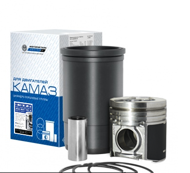 Поршневая гр КАМАЗ 740.50,51,60,63 Евро-2,3 (на 1 цил с кольц.) Дальнобой (Костр 74060100012844 MOTOR DETAL